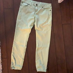 Light green Free People Jeans